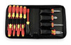 WIHA TOOLS 32192 Insulated Screwdriver/Pliers Set,14 Pc