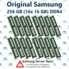 256 Gb (16X 16 Gb) Rdimm Ddr4-2133 Supermicro 6028U-E1Cnr4T + Server Ram