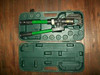 GREENLEE HKL1232 Manual Hydraulic Crimper 12 Ton Crimp Tool in Case GENTLY Used