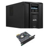 Apc Smartups Lcd 1500Va 120V Tower Ups (Smt1500) Ap9630 Remote Mgmt Bundle