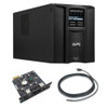 Apc Smartups Lcd 1500Va 120V Tower Ups (Smt1500) Ap9631 Envir. Mon. Bundle