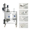 Lab 10-100L Crystallization Reactor Jacketed Glass Reactor Vacuum Nutsche Filter