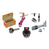 Dayton 4Lex9 Milling Machine Starter Kit, R 8, 29 Pc