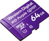 Sandisk 64gb Wd Purple Sc Qd101 Microsd Card - WDD064G1P0C-85AEL0