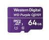 Sandisk 64gb Wd Purple Sc Qd101 Microsd Card - WDD064G1P0C-85AEL0