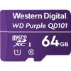 Sandisk 64gb Wd Purple Sc Qd101 Microsd Card - WDD064G1P0C-85AEL0