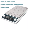 New Digital Multi Position Magnetic Stirrer With Heating 6 Position Range