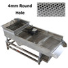 New Single Layer Linear Vibrating Screen w/4mm Screen Sieve Stainless Steel