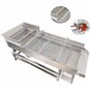 New Electric Single Layer Linear Vibrating Screen with 15mm Screen Double