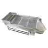 New Linear Vibrating Screen 110V Stainless Steel with Double 10mm & 8mm