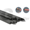Black Heat Resistant Sleeving Cable Wire High Temperature Component Lead Heat