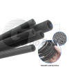 Black Heat Resistant Sleeving Cable Wire High Temperature Component Lead Heat
