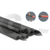 Black Heat Resistant Sleeving Cable Wire High Temperature Component Lead Heat
