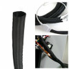 Wire Loom Braided Split Sleeving Insulation Auto Wire Protector Tubing Lot
