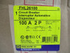 Square D Fhl26100 Ser. 2 100a 600v Nsfs