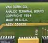 Van Dorn Analog Terminal Board Assy 330-039