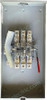 400 / 320 Amp Ringless Meter Base / Socket 3 Phase 4 Wire 7 Jaw Oh/ug W/lugs