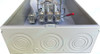 400 / 320 Amp Ringless Meter Base / Socket 3 Phase 4 Wire 7 Jaw Oh/ug W/lugs