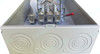 400 / 320 Amp Ringless Meter Base / Socket 3 Phase 4 Wire 7 Jaw Oh/ug W/lugs