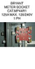 Westinghouse Bryant Meter Socket 125a Max. 120/240v 1 Ph for Multi Meter