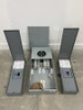 Eaton 400 / 320 Amp Meter Base Socket Single Phase 324n & Two 200amp Square D