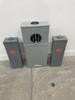 Eaton 400 / 320 Amp Meter Base Socket Single Phase 324n & Two 200amp Square D