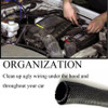 Braided Split-sleeve Wire Loom for High-temperature Auto Cable Harness Wrap
