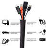 Braided Split-sleeve Wire Loom for High-temperature Auto Cable Harness Wrap