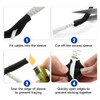 Braided Split-sleeve Wire Loom for High-temperature Auto Cable Harness Wrap