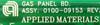 Amat Applied Materials 0100-09153 Gas Panel Bd Pcb Working Surplus