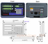 Digital Readout Dro Display Linear Scale Encoder for Mill Lathe Cnc 2axis/3axis