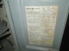Ge Thfp366 600a Single 3p 600v Fused Panelboard Switch W/ Hardware Used