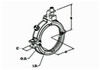 Bridgeport Sgb-386cl 2" Bushing Grounding Split for 4awg & 1/0awg