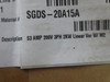 Yaskawa Sgds-20a15a Ac Servopack 230vac 0-300hz 18.5a