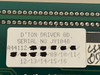 Electrotech D'ton Driver Pcb P/n A44112