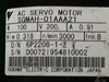 Yaskawa Sgmah-01aaa21 Ac Servo Motor