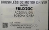 Oriental Motor Fbld20c Vexta Brushless Dc Motor Driver