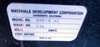 Materials Development Corporation Model 490-4 Ni Hot Chuck System