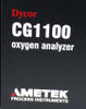 Amtek Dycor Cg1100 Oxygen Analyzer for Industrial Use