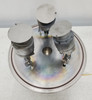 Used Aja International Vacuum Baseplate with Magnetron Sputtering Cathodes