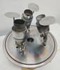 Used Aja International Vacuum Baseplate with Magnetron Sputtering Cathodes