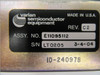 E11095112 Analog-digital I/o Interface by Varian
