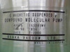 Turbo Molecular Pump Tg3203mva Vacuum Pump Set