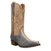 Dan Post Stryker Python Snip Toe Pull on Cowboy Boots