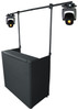(2) Eliminator Lighting Adj Stryker Spot Led Moving Head Lights