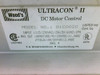 TB Wood's Ultracon II DC Motor Control D1C0020 w/UCP01 Motor Speed Control