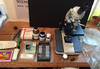 Walter WP Microscope Monocular Rotateable 400x + Free Specimines + Slides + Die