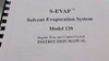 ORGANOMATION SOLVENT EVAPORATION S-EVAP INSTRUCTION MANUAL