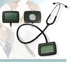 CE,CONTEC Portable Visual Stethoscope ECG  Pulse Rate SPO2 Monitor BPM LCD NEW