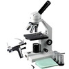 Amscope M200B-Ms 40X-800X Student Compound Microscope W/ Mech. Stage